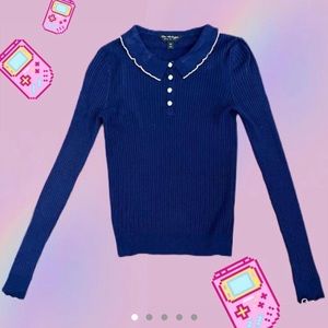 Miss Selfridge collared top